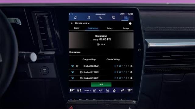 programar la carga y el confort con su vehículo eléctrico