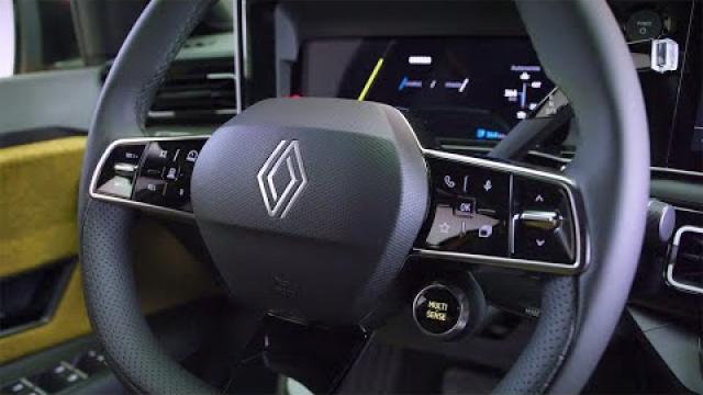 el volante y la palanca e-shifter