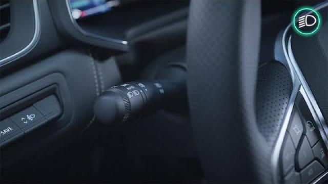 las luces y el cambio automático