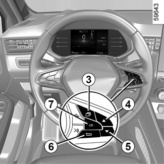 BLOCCO COMANDI TERGICRISTALLI 056 RENAULT CLIO 1A SERIE (04/96-03/98) D7FA7  7700803541